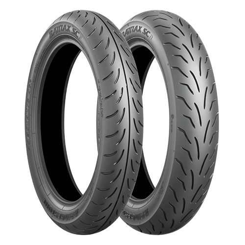 BRIDGESTONE(ブリヂストン) バイク タイヤ BATTLAX SC 120/70-13 53P TL フロント MCS60015 マジェスティ S(SG28J/SG52J/SG79J)｜Xフォース(SG79J)｜マグザム(SG17J/SG21J)の通販は