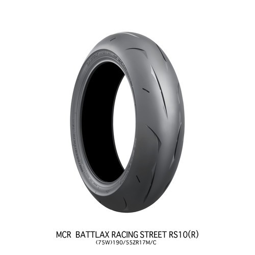 BRIDGESTONE(ブリヂストン) バイク タイヤ オンロードラジアル BATTLAX RACING STREET RS10 140/70R17 66H TL リア MCR05125 CBR250RR(MC