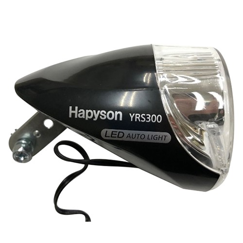 Hapyson(ハピソン) 自転車 ダイナモライト LEDオートライト ブラック(ソケット型2端子対応) YRS333 の通販はau PAY  マーケット - バイクパーツのパーツダイレクト | au PAY マーケット－通販サイト