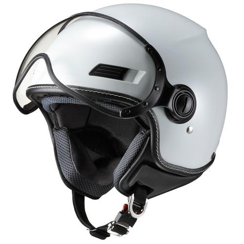 マルシン工業(Marushin) ジェットヘルメット MS-340 パールホワイト L