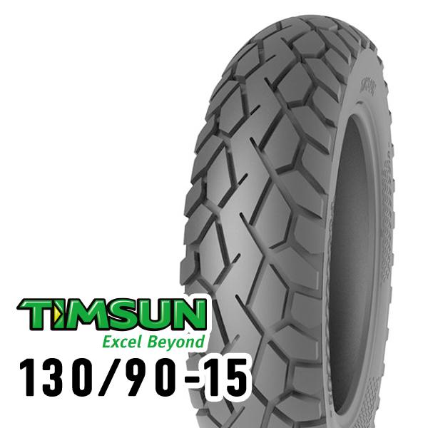 TIMSUN(ティムソン) TS608 130/90-15 66P TL リア TS-608 バイク タイヤ オンロードバイアス