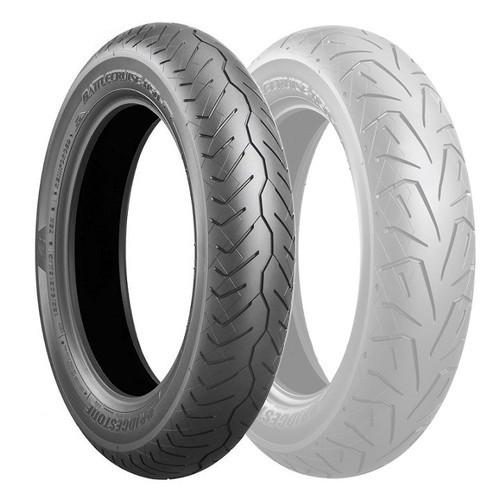 BRIDGESTONE(ブリヂストン) バイク タイヤ オンロードバイアス BATTLECRUISE H50 100/80-17 52H TL フロント MCS01415 NSR250R(MC16)｜CBR250R(MC17/MC19)｜CBR400R(NC23)｜FZR250(2KR)｜FZR250R(3LN)｜TZR250(1KT)｜ジクサー150(ED131)｜GSX-R250(GJ72A)｜Ninja250SL(BX250A)の通販は