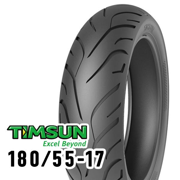 TIMSUN(ティムソン) ストリートハイグリップ TS689 180/55-17 73H TL リア TS-689 バイク タイヤ オンロードバイアス