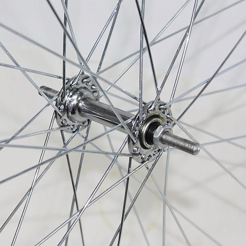 27インチ 自転車フロントホイール タイヤセット 27×1 3/8 37-630 前輪 