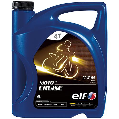 elf(エルフ) MOTO 4 CRUISE 20W-50 4L バイク 4サイクルエンジンオイル