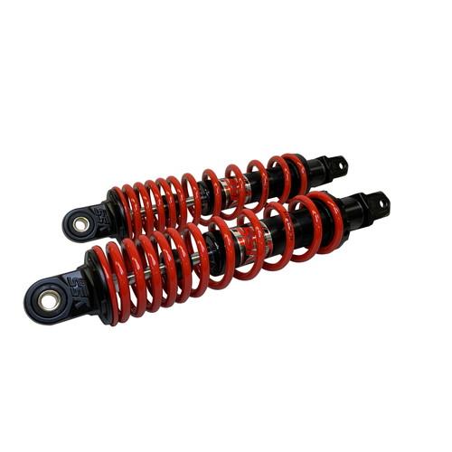 YSS(ワイエスエス) DTG PLUS ガスショック リアサスペンション BK/RD 340mm RB220-340T-38-85P バイク