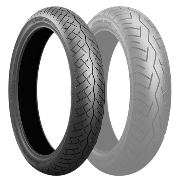 BRIDGESTONE BATTLAX BT46(Hレンジ)90/90-18 51H TL フロント MCS01477 バイク オンロードバイアス