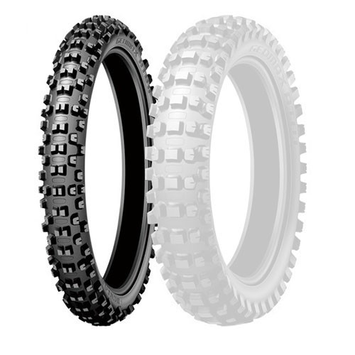 DUNLOP(ダンロップ) バイク タイヤ オフロードレース GEOMAX AT81EX 80/100-21 51M WT フロント 334004