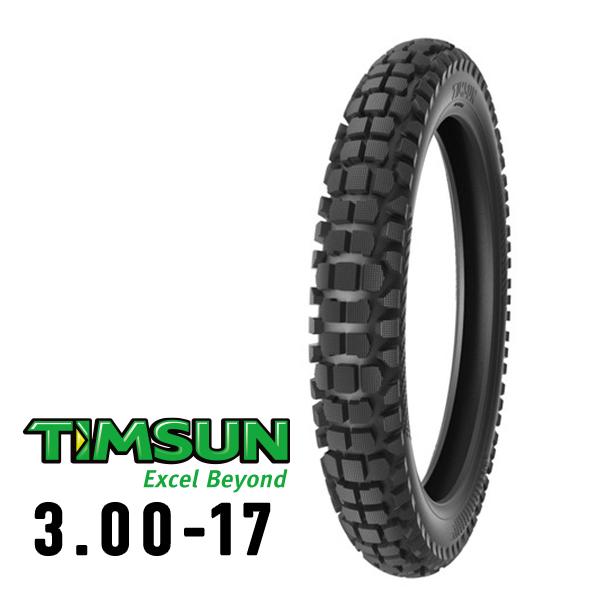 TIMSUN(ティムソン) バイク タイヤ TS800A 3.00-17 4PR TT フロント/リア TS-800Aの通販は