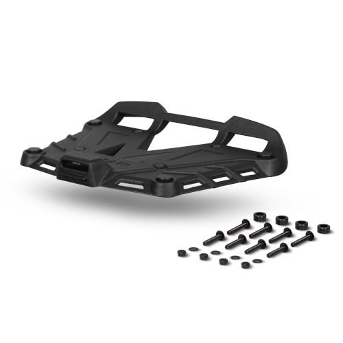 SHAD(シャッド) バイク フィッティングキット・ステー・ベース アルミ製ベースプレートL ブラック TR37/TR48/TR50/TR55/SH48/SH58X/SH59X D1BTRPA2 の通販はアクセサリー