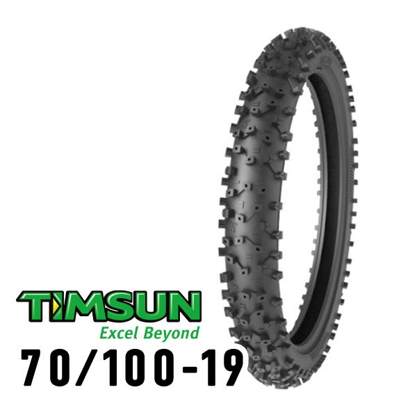 TIMSUN(ティムソン) バイク タイヤ TS835F 70/100-19 42M TT フロント TS-835Fの通販は