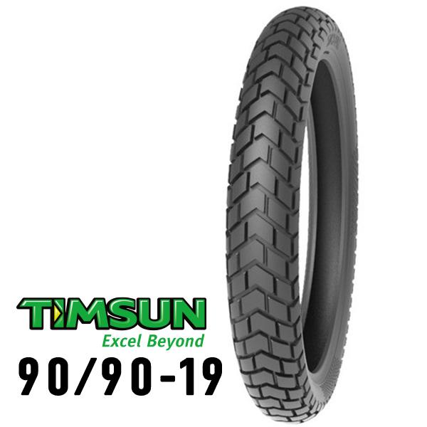 TIMSUN(ティムソン) ストリートハイグリップ TS712F 90/90-19 52P TT フロント バイク タイヤ オフロード・アドベンチャー