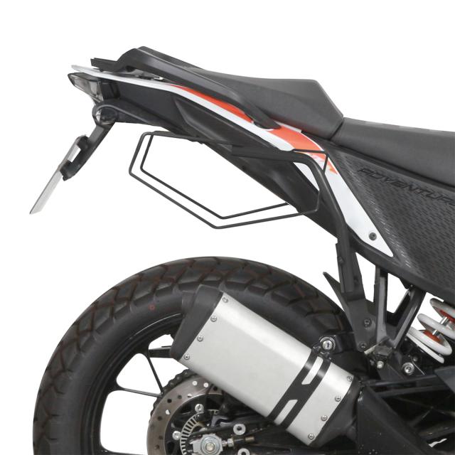 SHAD(シャッド) 【セット品】SW42 防水サイドバッグ+サイドバッグホルダー KTM 390 ADVENTURE(20-24) バイク ステー_2