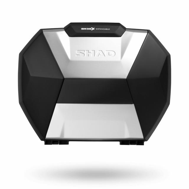 SHAD(シャッド) バイク SH38X サイドケース アルミパネル 左右セット 容量可変式 46-64L パニア・サイドケース・サイドボックス D0B38200