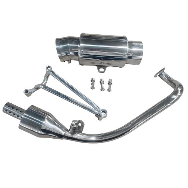 スズキ アドレスV125/G CF46A O2センサー付 チタン フルエキゾーストマフラー エナジープライス