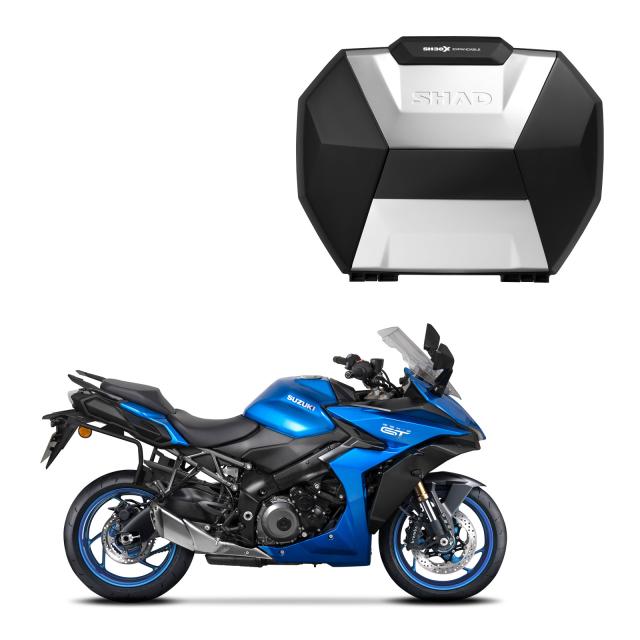 SHAD(シャッド) 【セット品】SH38X サイドケース アルミパネル+