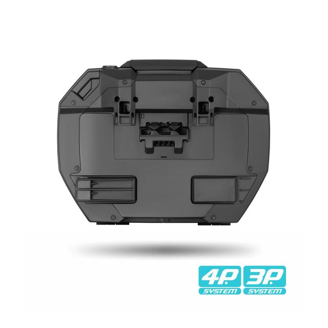 SHAD(シャッド) 【セット品】SH38X サイドケース カーボン+フィッティングキット Z650(16-25)/Ninja 650(17-25) バイク ステー_5
