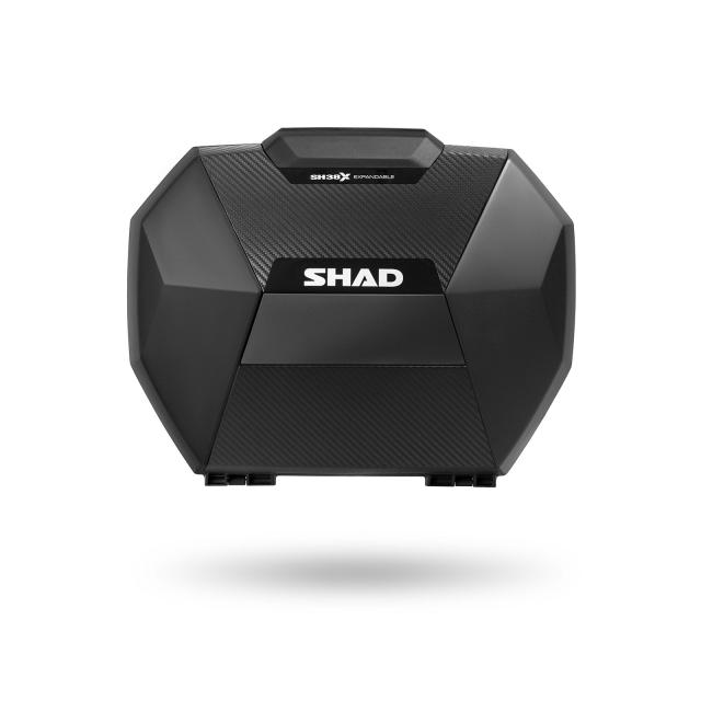 SHAD(シャッド) 【セット品】SH38X サイドケース カーボン+フィッティングキット MT-07(14-24) バイク ステー_1