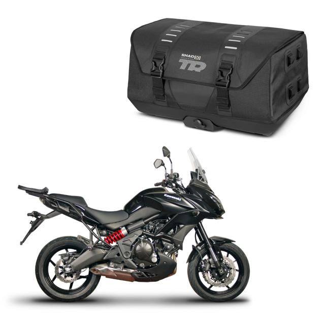 SHAD(シャッド) 【セット品】TR50 TERRA ツーリングバッグ+フィッティングキット VERSYS 650(15-26) バイク ステー