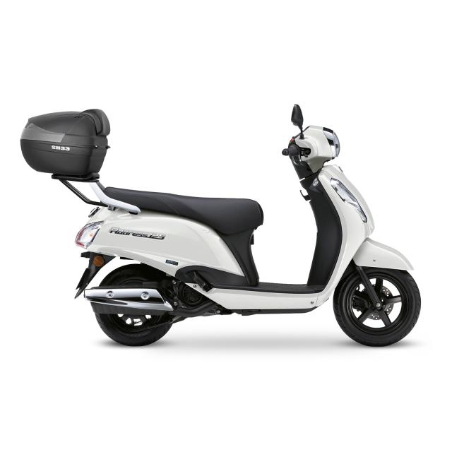 SHAD(シャッド) 【セット品】SH33 トップケース+フィッティングキット アドレス125(23-25) バイク ステー
