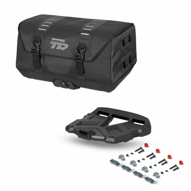 SHAD(シャッド) バイク シートバッグ 【セット売り】TR50 TERRA ツーリングバッグ＋ベースプレートL セット  の通販は