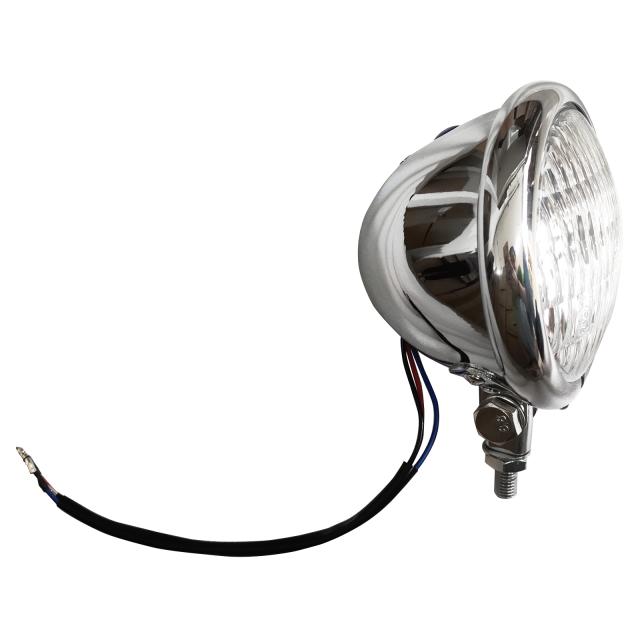 EnergyPrice(エナジープライス) バイク用ヘッドライト 4.5インチ メッキ  バイク