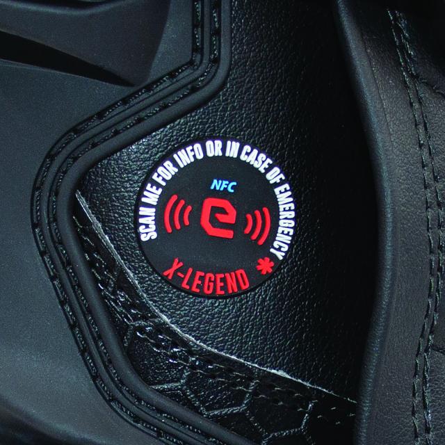 Eleveit X レジェンド オフロードブーツ ブラック 26.5cm 保護 林道