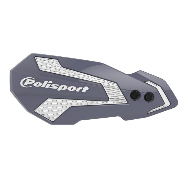 Polisport(ポリスポート) バイク MX Flow ハンドガード グレー/ホワイト YAMAHA用 8308200055 YZ/YZF/WR[08-24]の通販は 5,910円