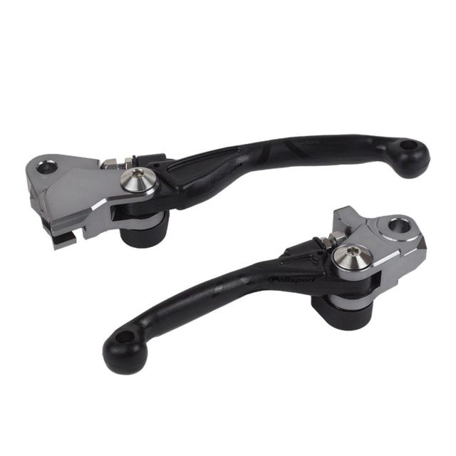 Polisport(ポリスポーツ) バイク PIVOT UNBREAKABLE レバーセット ブラック YAMAHA用