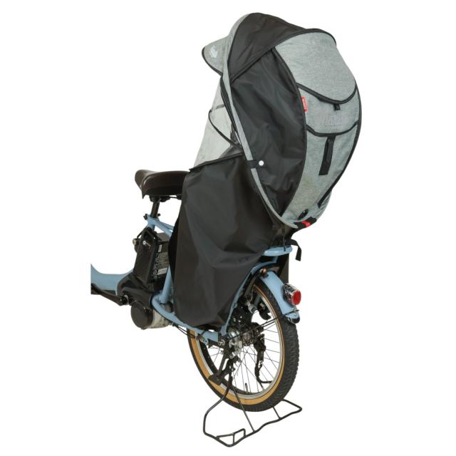 MARUTO(マルト) Gスタイル シェル型レインカバーhoro!(ホロ)後用 バージョン6 グレー D-5RG6-O 自転車