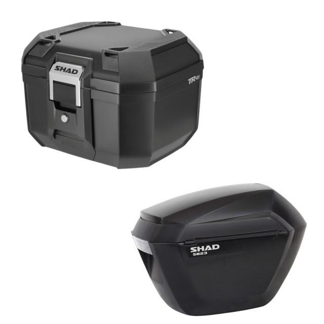 SHAD(シャッド) 【セット品】TR41 TERRA トップケース ブラック+