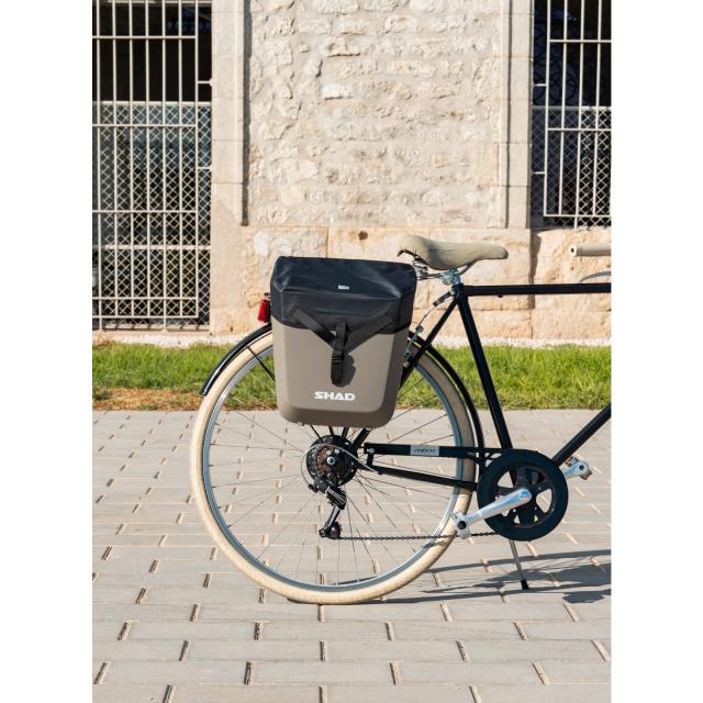 Shad Bikes(シャッド バイクス) DAILY 自転車ボックス 20L ワンタッチ脱着式 フローレンスクリーム BH0D20062M 自転車 リアバスケット・後ろカゴ_3