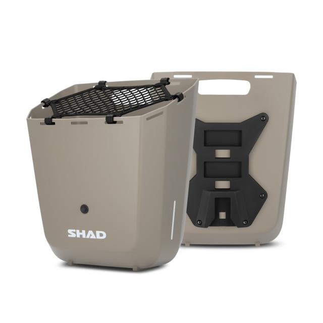 Shad Bikes(シャッド バイクス) DAILY 自転車ボックス 20L Brompton フロント用 フローレンスクリーム BH0D20062BR 自転車 フロントバスケット・新聞・前カゴ