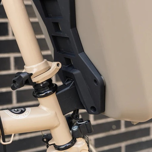 Shad Bikes(シャッド バイクス) DAILY 自転車ボックス 20L Brompton フロント用 フローレンスクリーム BH0D20062BR 自転車 フロントバスケット・新聞・前カゴ_1