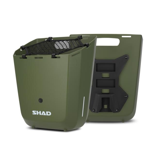 Shad Bikes(シャッド バイクス) DAILY 自転車ボックス 20L Brompton フロント用 アムステルダムグリーン BH0D20007BR 自転車 フロントバスケット・新聞・前カゴ