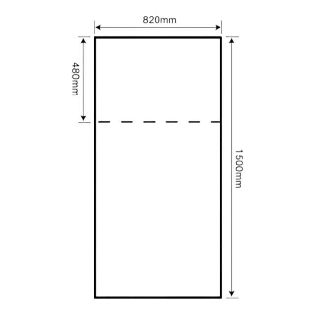 エナジープライス 保護フィルム・傷防止 ポリシートカバー(ノンスリップタイプ)透明フロント用 R1-3