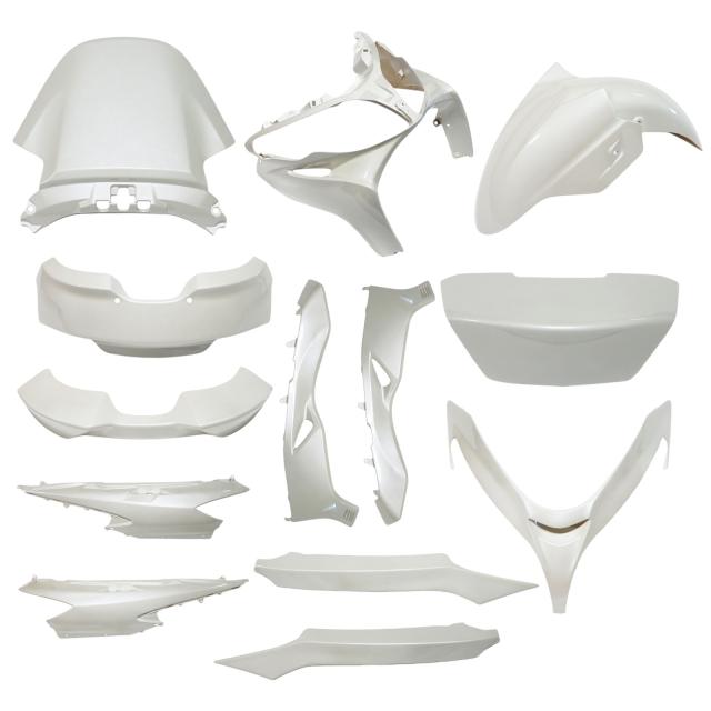 ホワイトスカイヴェール スズキ スカイウェイブ SKYWAVE CJ44A/CJ45A/CJ46A 外装 13点