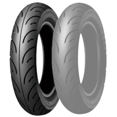DUNLOP(ダンロップ) バイク タイヤ RUNSCOOT D307 90/100-10 53J TL フロント/リア 305515 スペーシー125(JF04)｜ジャイロX(TD02)｜NAVI110｜バーグマン ストリート125｜アドレス125(DP12H)｜アヴェニス125(EA12J)の通販は 5,464円