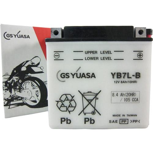 GSユアサ(ジーエスユアサ) バイク YB7L-B 開放式バッテリー 液別 開放型バッテリーの通販は