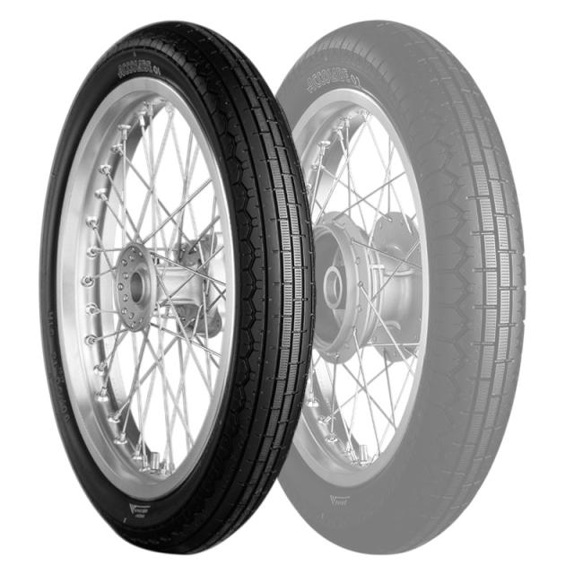 BRIDGESTONE ACCOLADE AC01 90/90-18 51P W フロント MCS05646 バイク オンロードバイアス