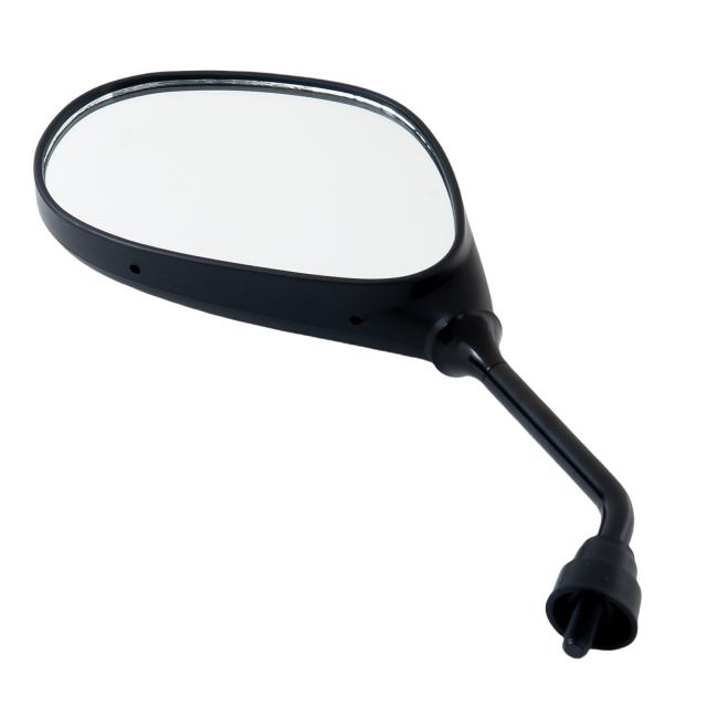 【希少】ハーマン・ミラー　スクーター(昇降式) エナジープライス バイク ミラー 楕円 黒ステー 左右セット 8mm