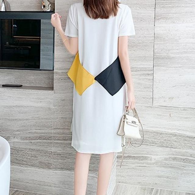 プルオーバー ワンピース 半袖 ツーピースドレスの通販はau Pay マーケット Californiaexpress