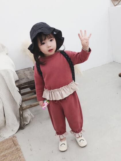 キッズ ベビー服 女の子 上下セット 子供服 秋 冬 セットアップ 長袖 Tシャツ ガウチョパンツ 子ども服 90cm 100cm 110cm 1cm 130cmの通販はau Pay マーケット Joypot