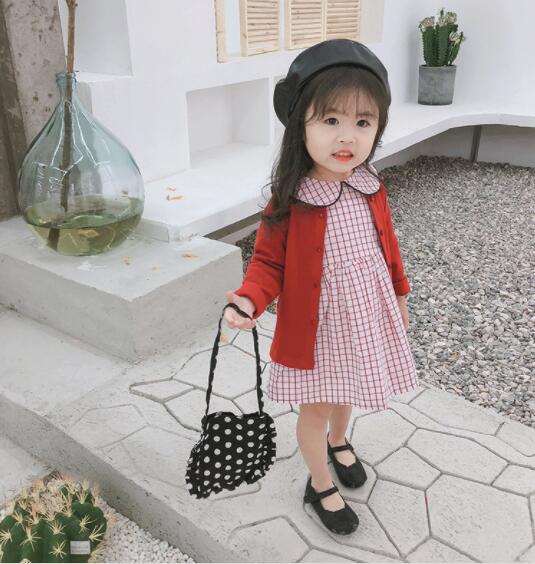 キッズ ベビー服 子供服 女の子 ワンピース チェック柄 フリル 春 秋 長袖 森ガール 赤ちゃん 出産祝い 子ども服 73cm 80cm 90cm 100cm 1の通販はau Pay マーケット Joypot