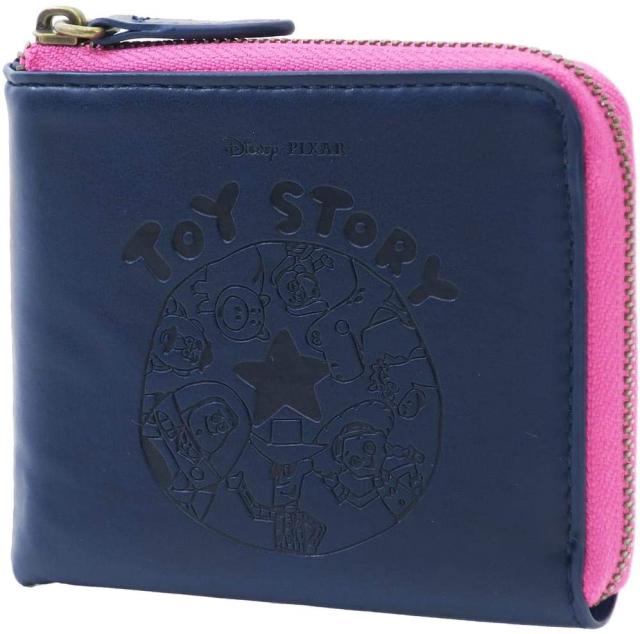 トイストーリー 二つ折り 財布 Icカード ケース付き ショートウォレットディズニー キャラクター グッズ の通販はau Pay マーケット キャラハン Au Pay マーケット店