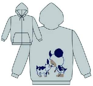 くまのがっこう ジップパーカー レディースM   B  ヘザーグレーM  KU-0009  キャラクター グッズ くまのがっこう ジップパーカー レディースM B ヘザーグレーM KU