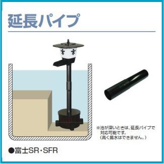 タカラ工業 ウォータークリーナー 富士SR 富士SFR用延長パイプの通販は