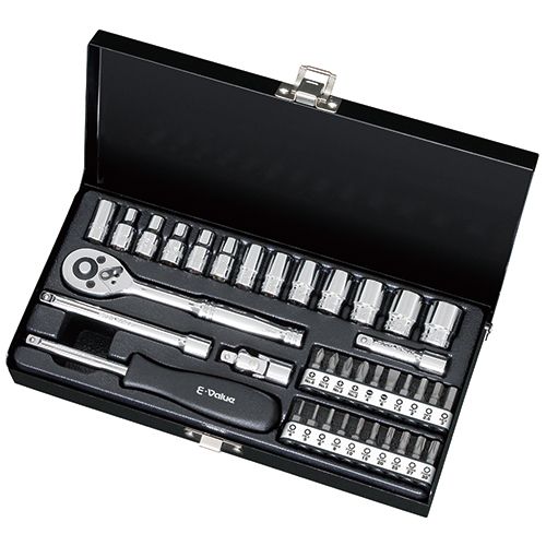 E Value ソケットレンチセット 工具セット ツールセット Esr 38m ラチェット工具セットの通販はau Pay マーケット エスエスネット