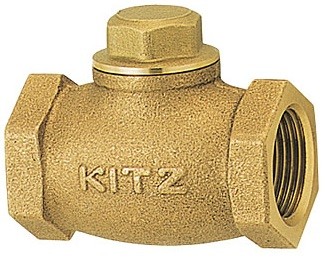KITZ 逆止弁 チャッキ弁 150型/F-25A 25mm ねじ込み式リフトチャッキバルブ 青銅製 キッツ F25A 汎用