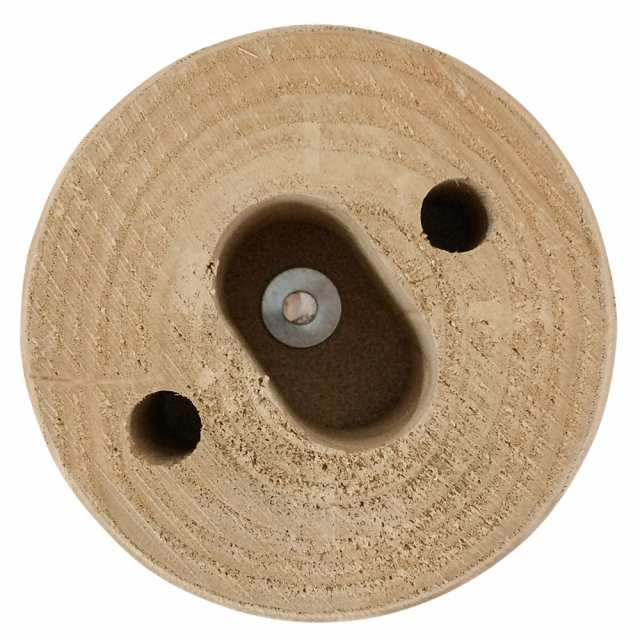 井戸ポンプ 井戸 手押しポンプ 32mm用木玉皮付 慶和製作所 KT-32